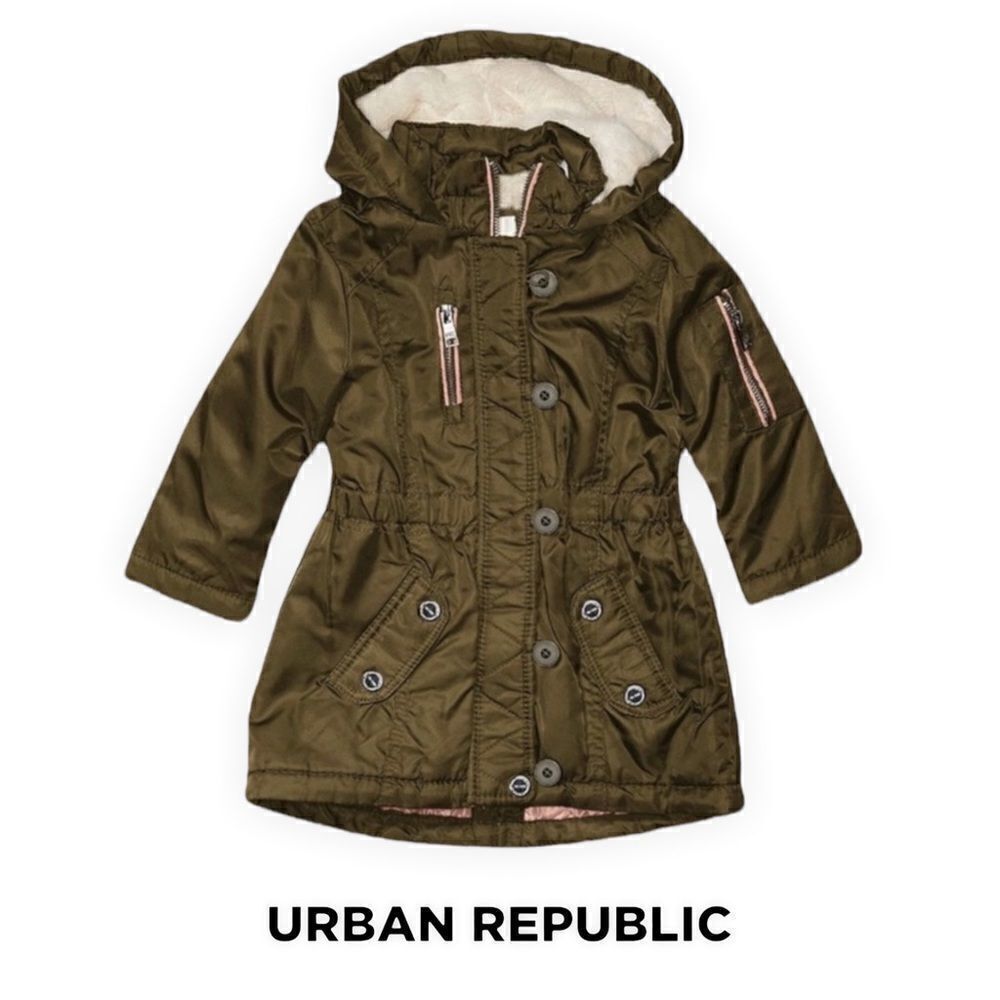 URBAN REPUBLIC | Green | POLYESTER-TWILL ANORAK